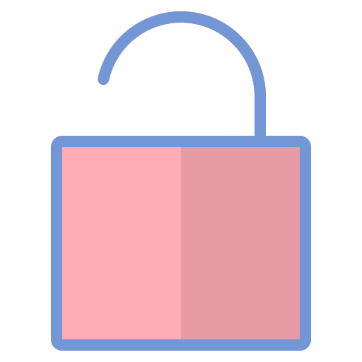 Multimedia, padlock, security, ui, unlock, user interface, ux icon
